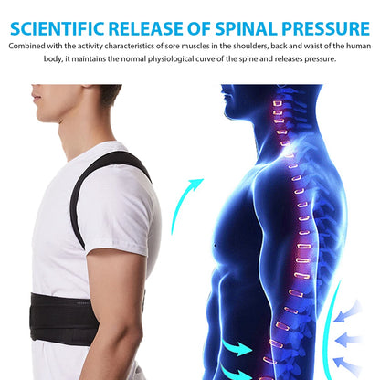 Posture Corrector  Adjustable Back Lumbar Support